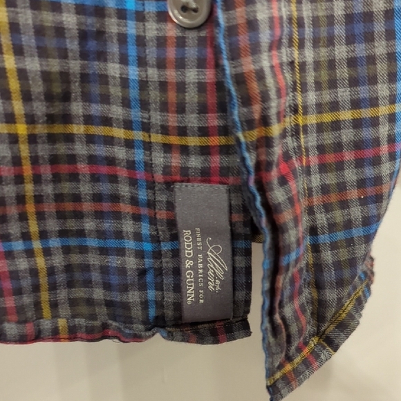 Rodd & Gunn Button Down Shirt Plaid size 2XL 100% Cotton - Picture 4 of 10